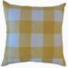 Jaspen Plaid Throw Pillow Yellow