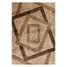 Orelsi Beige/Cream Contemporary Area Rug