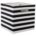 DII Polyester Decorative Storage Cube