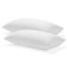 LUCID Comfort Collection Fiber + Shredded Foam Pillow