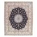 Pasargad Ny Fine Persian Nain Silk & Wool 6-Lines Rug - 6'9" X 8' - 6'9" X 8' - 6'9" X 8'