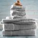 Hearth & Harbor 100 Percent Cotton Ultra Soft and Absorbent Bath Towel Set