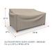 Budge StormBlock™ Mojave Black Ivory Patio Sofa Cover Multiple Sizes