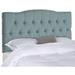 Safavieh Axel Sky Blue Upholstered Tufted Headboard (Full)