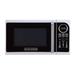 Black+Decker EM925ACP-P1 0.9-Cubic Foot Pull Handle Microwave, White