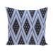 Tribal Diamond Geometric 26-inch Square Decorative Pillow