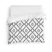 MODERN OGEE BLACK AND WHITE Duvet Cover By Kavka Designs