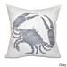 Crab Animal Print 20 x 20-inch Outdoor Pillow