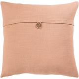 Artistic Weavers Demetra Traditional Button Tan Throw Pillow Cover 20-inch