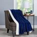 Porch & Den Withers Oversized Poly Fleece Sherpa Throw