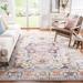 SAFAVIEH Madison Snowflake Medallion Rustic Farmhouse Distressed Rug