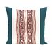 Tribal Stripes 20-inch Square Decorative Pillow