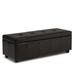 WYNDENHALL Cambridge 48 inch Wide Contemporary Rectangle Storage Ottoman