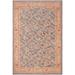 Oriental Ziegler Kandace Blue Tan Hand-Knotted Wool Rug - 6 ft. 1 in. X 9 ft. 1 in.