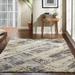 Carbon Loft Silkina Parchment Grey Shag Area Rug