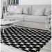 HALF MOON BLACK Area Rug by Kavka Designs