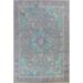 Floral Traditional Tabriz Persian Area Rug Hand-knotted Wool Carpet - 9'6" x 12'8"