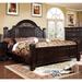 Furniture of America Vame Traditional Solid Wood Four Poster Bed