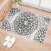 World Rug Gallery Modern Floral Circles Area Rug