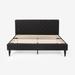 Atterbury Upholstered King Bed Platform by Christopher Knight Home