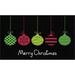 Mohawk Prismatic Merry Ornaments Kitchen Mat