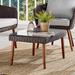 Caluma Outdoor Wicker Glass Top Coffee Table by Havenside Home