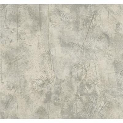 Fulton Texture Faux Wallpaper, In Gray & Greige