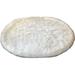 Silver Orchid Nansen Faux Sheepskin Oval Shape Shag Area Rug