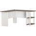 Avenue Greene Abbott L-shaped Desk with Bookshelves