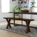 Carbon Loft Maddock Rustic 54-inch Live Edge Dining Bench