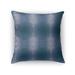 Kavka Designs blue/ purple tie dye accent pillow with insert