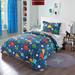 Porch & Den Elmer Dinosaur Kids Quilt Set