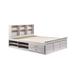 DH BASIC Transitional 2-Drawer Storage Bed by Denhour