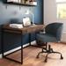 WYNDENHALL Brinkley SOLID ACACIA WOOD Modern Industrial 48 inch Wide Small Desk