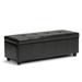 WYNDENHALL Cambridge 48 inch Wide Contemporary Rectangle Storage Ottoman