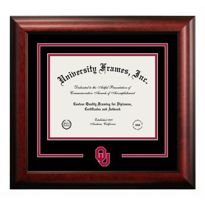 University of Oklahoma Sooners 11w x 8.5h Spirit Diploma Frame