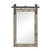 Elk Home Los Olivos Graywash Wood 24 Inch Wide Mirror