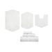 Home Weavers Waterford Collection Genuine Absorbent Cotton, Luxury 6 Piece set of Soft Rugss and Towels , Machine Washable