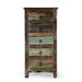 Swint Boho Handcrafted 5 Drawer Chest by Christopher Knight Home - 20.00" W x 16.00" D x 41.00" H