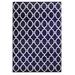 Windsor Home Lattice Area Rug- Plush Throw Carpet- Mid-Century Modern Design- Moroccan Trellis