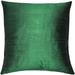 Sankara Silk 18x18 Throw Pillow with Polyfill Insert, Orange