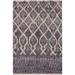 Moroccan Isiah Grey/Ivory Wool Rug - 4'1 x 5'11 - 4 ft. 1 in. X 5 ft. 11 in. - 4 ft. 1 in. X 5 ft. 11 in.