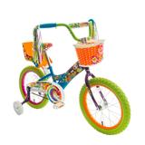 Titan Flower Power Princess Multicolor 16-inch BMX Bike - Blue/Green