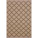 Kilim Margurit Tan/Black Hand-Woven Wool Rug -4'0 x 6'4 - 4 ft. 0 in. X 6 ft. 4 in. - 4 ft. 0 in. X 6 ft. 4 in.