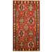 Handmade One-of-a-Kind Kazak Wool Kilim Rug (Azerbaijan) - 6'5 x 11'7