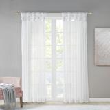 Madison Park Elowen Twisted Tab Voile Sheer Window Curtain Pair