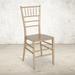 Resin Stackable Chiavari Chair - 15"W x 18.75"D x 35"H - 15"W x 18.75"D x 35"H