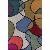 Artist's Loom Hand-Tufted Contemporary Abstract Pattern New Zealand Wool Rug (5'x7'6")