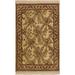 Basan Pak-Persian Adelaide Ivory/Gray Wool Rug (4'0 x 6'2) - 4 ft. 0 in. x 6 ft. 2 in. - 4 ft. 0 in. x 6 ft. 2 in.