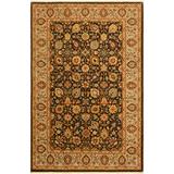Istanbul Claris Brown/Lt. Tan Turkish Hand-Knotted Rug -4'3 x 6'2 - 4 ft. 3 in. x 6 ft. 2 in. - 4 ft. 3 in. x 6 ft. 2 in.